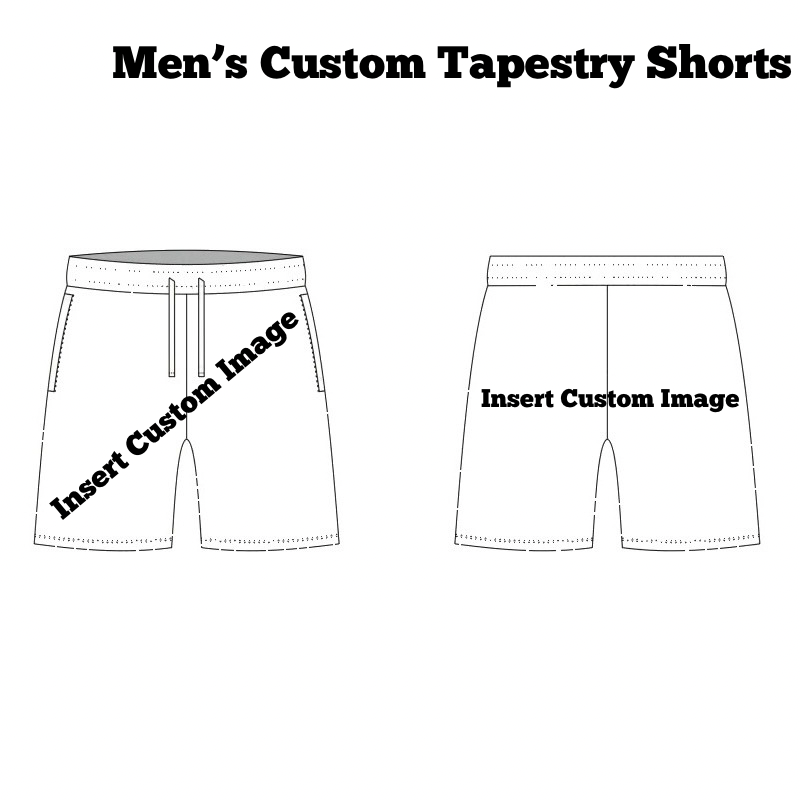 Mens Custom Tapestry Shorts